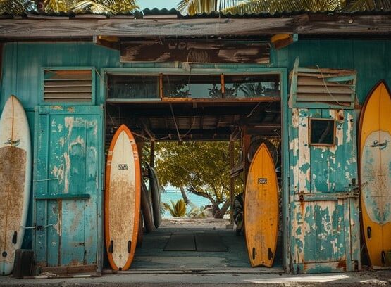history of surf shops